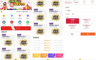 经典版任务抢单系统/抢单任务系统/余额宝/商城系统