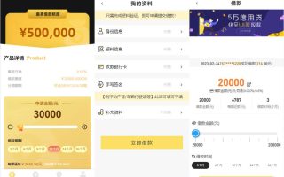 二开版UI小额贷款系统/贷款平台源码/套路贷源码